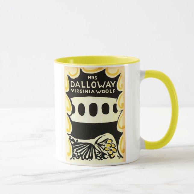 Mrs Dalloway Virginia Woolf First Edition Mug (Right)