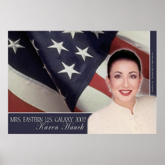 Mrs. Eastern U.S. Galaxy, Karen Hauck - 1 Poster