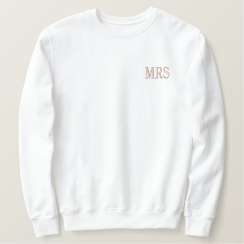 MRS Embroidered Sweatshirt