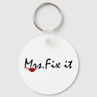 Mrs Fix It Keychain