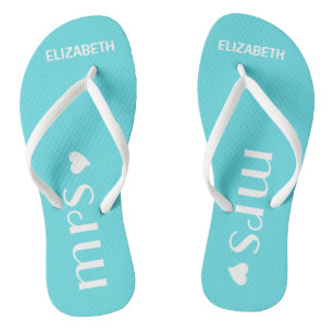 Mrs. Flip Flops Personalize Name and Color