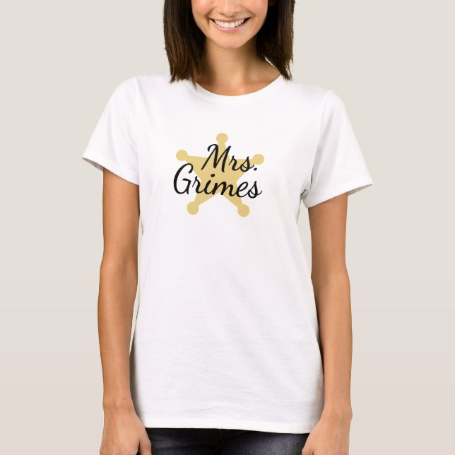 Mrs Grimes T-Shirt (Front)