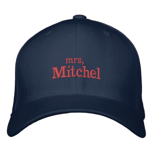 Mrs Hat Newlywed Bride Hat Wifey Hat Bride Gift Embroidered Baseball Cap