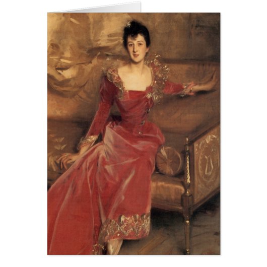 mrs. Hugh Hammersley Cards (Front)