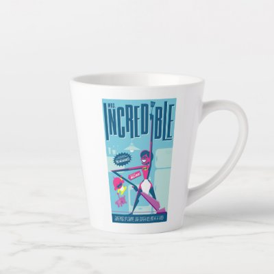 Mrs. Incredible Pop Art Disney 2 Latte Mug