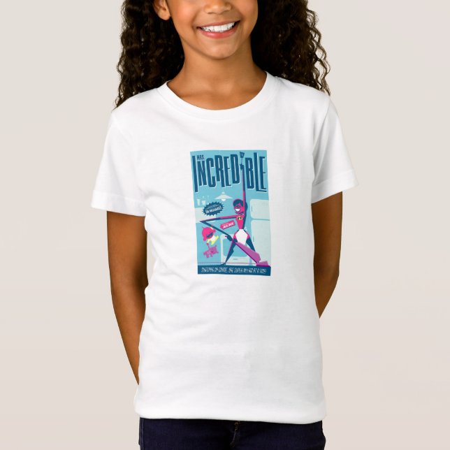 Mrs. Incredible Pop Art Disney T-Shirt (Front)