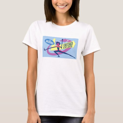 Mrs Incredible Pop Art Disney T_Shirt