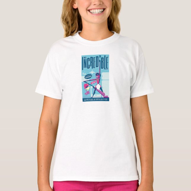Mrs. Incredible Pop Art Disney T-Shirt (Front)