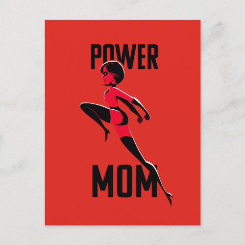 Mrs Incredible  Power Mom Postcard