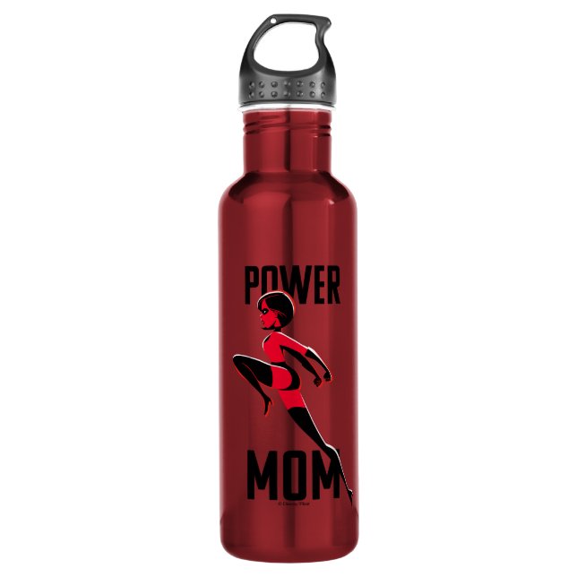 Mrs. Incredible | Power Mom Stainless Steel Water Bottle (Front)