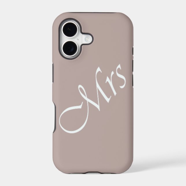 Mrs Iphone Case (Back)