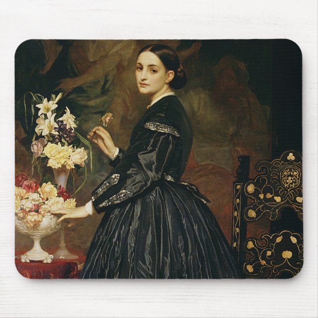 Mrs James Guthrie, c.1864-5 (oil on canvas) Mouse Pad (Front)
