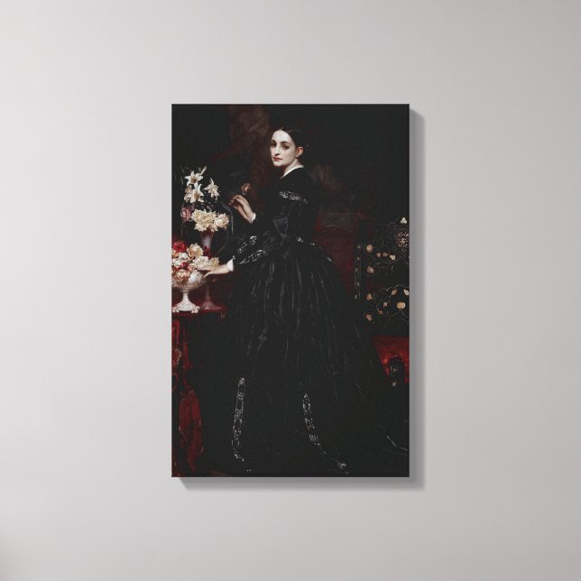 Mrs. James Guthrie Canvas Print (Front)