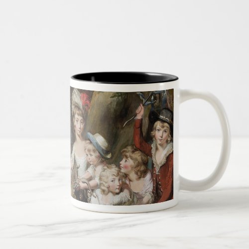 Mrs Justinian Casamajor and Eight of her Children Two_Tone Coffee Mug