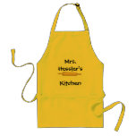 Mrs. Kitchen Adult Apron at Zazzle