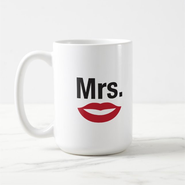 Mrs. Lips Mug (Left)
