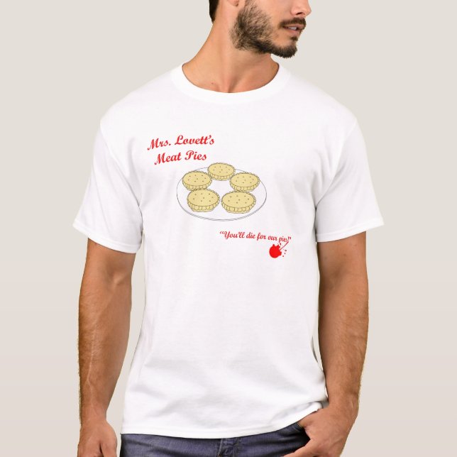 Mrs Lovetts Pie Shop T-Shirt (Front)
