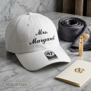 Mrs Margaret Personalized Classic Cotton 47 Brand Hat