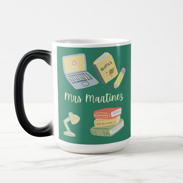 MRS MARTINEZ TEACHER COLOR MORPH MUG  (Left)