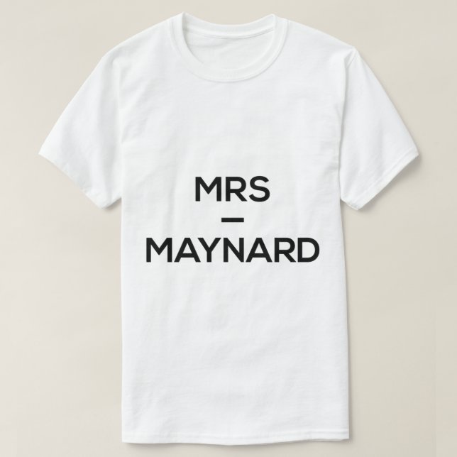 Mrs Maynard - Jack _amp_ Conor Maynard!   T-Shirt (Design Front)