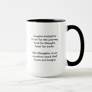 Mrs Metaphor Signature Mug