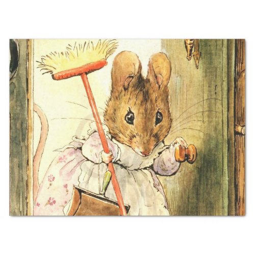 Mrs Mouse Sweeps the Dollhouse by Beatrix Potter Tissue Paper