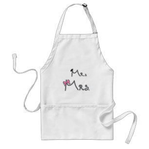 Mrs (Mr and Mrs) Adult Apron