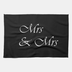 Mrs & Mrs Kitchen Towel