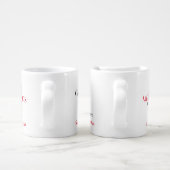 Mrs & Mrs Lesbian Couple Personalized Wedding Gift Coffee Mug Set (Handle)