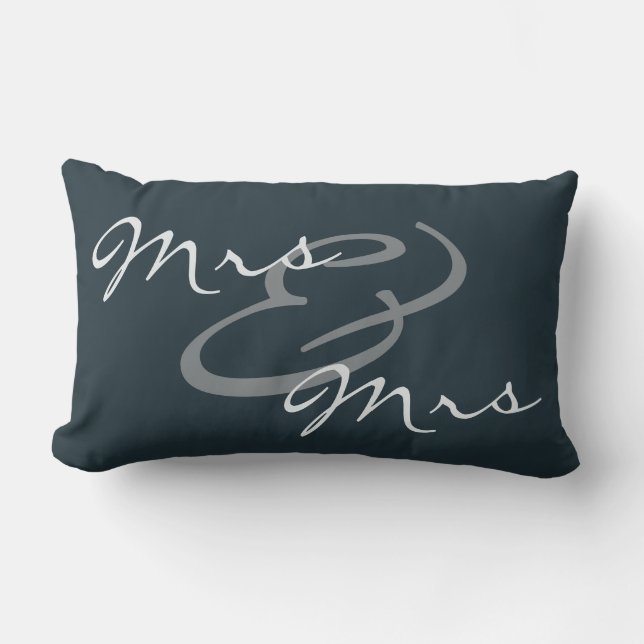 Mrs & Mrs Lumber Cushion (Front)