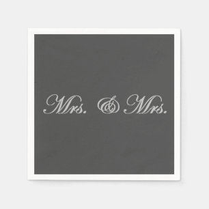 Mrs. & Mrs. Napkins