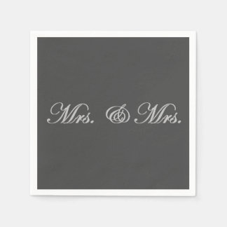 Mrs. & Mrs.  Napkins