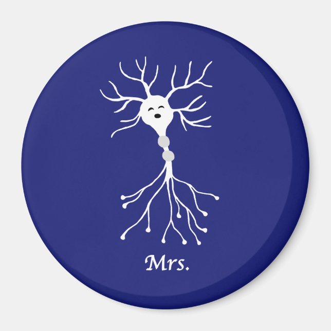 Mrs. Neuron Magnet (Front)