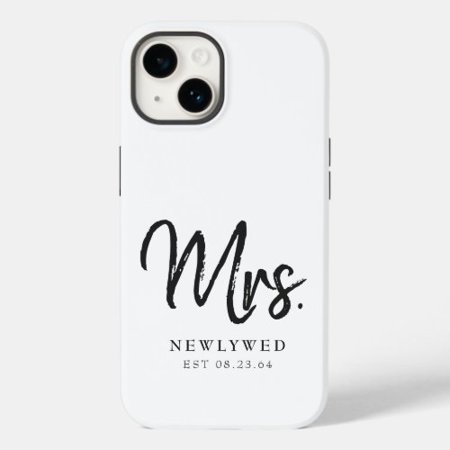 Mrs Newlywed New Bride  Case_Mate iPhone 14 Case