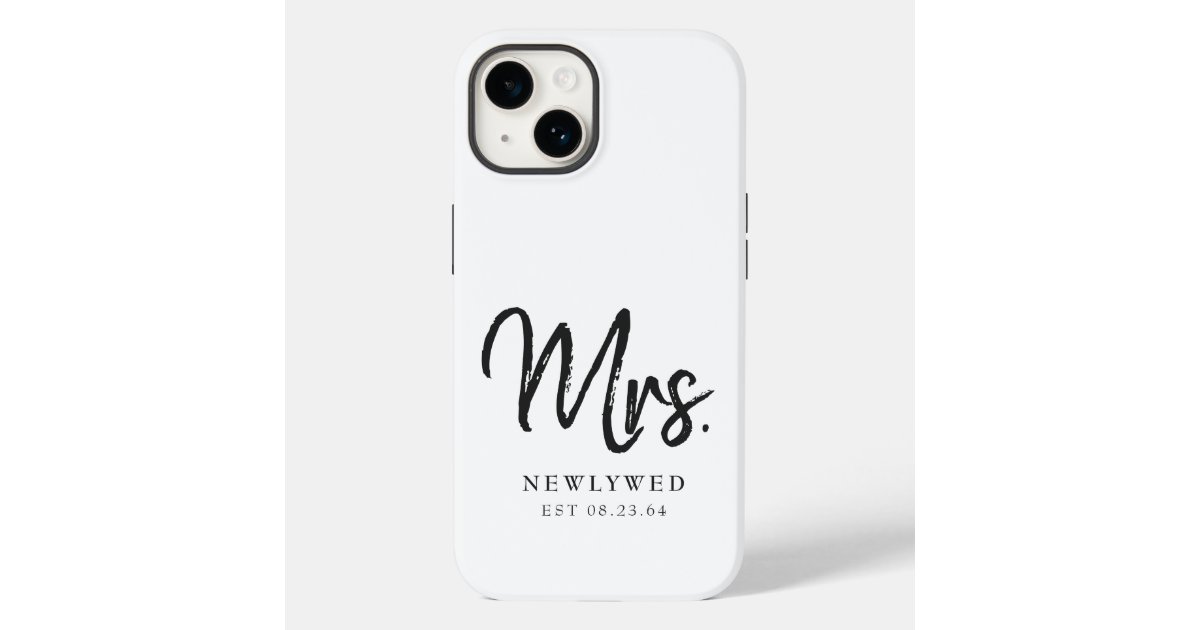 Mrs Newlywed New Bride  Case-Mate iPhone Case