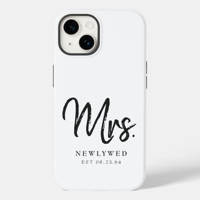 Mrs Newlywed New Bride  Case-Mate iPhone Case (Back)