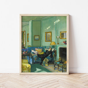 Mrs. Osler   Sir John Lavery Poster