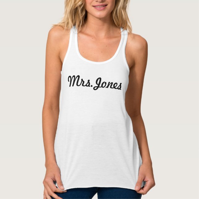 Mrs. Personalized Tee (Front)