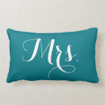"Mrs." pillow<br><div class="desc">This pillow is a cute addition to any home. Great gift idea for a newlywed!</div>