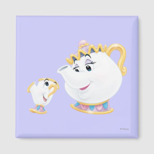 Mrs Potts and Chip Magnet