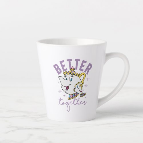Mrs Potts  Chip _ Better Together Latte Mug