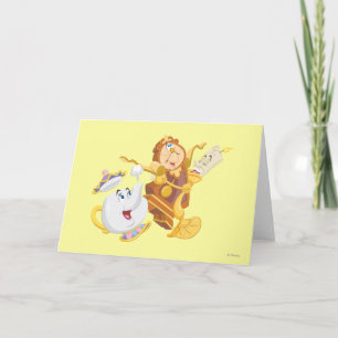 Mrs. Potts & Friends Card