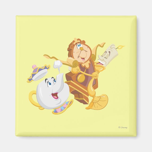 Mrs. Potts & Friends Magnet (Front)