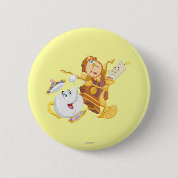 Mrs. Potts &amp; Friends Pinback Button