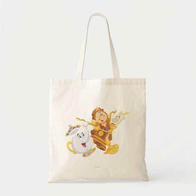 Mrs. Potts & Friends Tote Bag (Front)