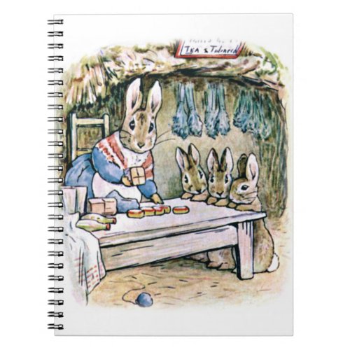 Mrs Rabbit Flopsy Mopsy and Cottontail Notebook