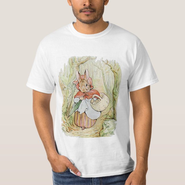 Mrs Rabbit went shopping..... T-Shirt (Front)