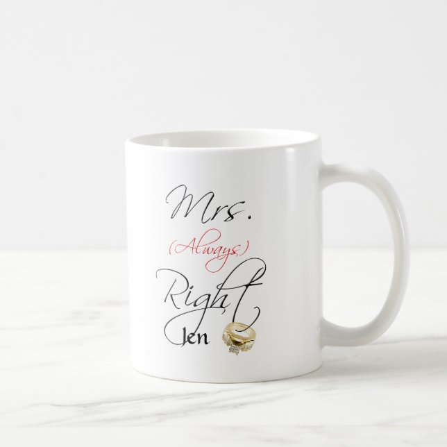 Mrs Right Coffee Mug (Right)