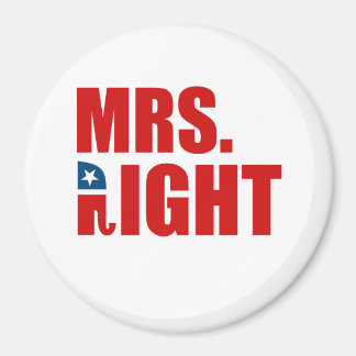 MRS. RIGHT MAGNET