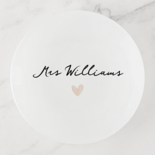 Mrs Ring Dish Personalized Engagement Gift